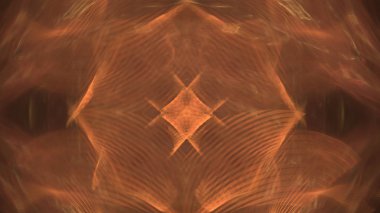 Fantezi kaotik renkli fraktal desen. Soyut Fraktal şekiller. 3D render resimde arka plan veya duvar kağıdı.