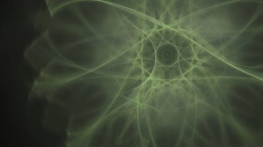 Fantezi kaotik renkli fraktal desen. Soyut Fraktal şekiller. 3D render resimde arka plan veya duvar kağıdı.