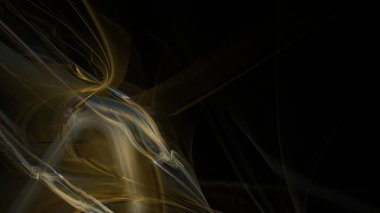 Fantezi kaotik renkli fraktal desen. Soyut Fraktal şekiller. 3D render resimde arka plan veya duvar kağıdı.