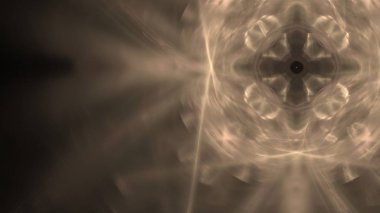 Fantezi kaotik renkli fraktal desen. Soyut Fraktal şekiller. 3D render resimde arka plan veya duvar kağıdı.