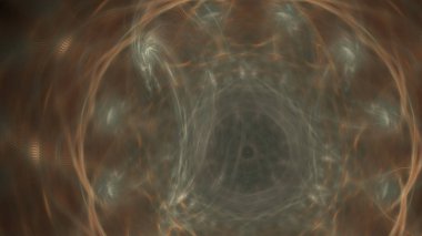 Fantezi kaotik renkli fraktal desen. Soyut Fraktal şekiller. 3D render resimde arka plan veya duvar kağıdı.