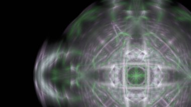 Fantezi kaotik renkli fraktal desen. Soyut Fraktal şekiller. 3D render resimde arka plan veya duvar kağıdı.