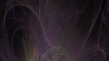 Fantezi kaotik renkli fraktal desen. Soyut Fraktal şekiller. 3D render resimde arka plan veya duvar kağıdı.