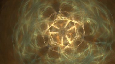 Fantezi kaotik renkli fraktal desen. Soyut Fraktal şekiller. 3D render resimde arka plan veya duvar kağıdı.