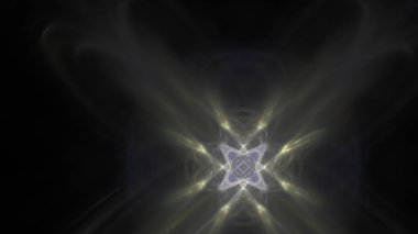 Fantezi kaotik renkli fraktal desen. Soyut Fraktal şekiller. 3D render resimde arka plan veya duvar kağıdı.