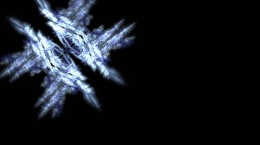 Fantezi kaotik renkli fraktal desen. Soyut Fraktal şekiller. 3D render resimde arka plan veya duvar kağıdı.