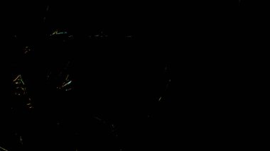 Fantezi kaotik renkli fraktal desen. Soyut Fraktal şekiller. 3D render resimde arka plan veya duvar kağıdı.