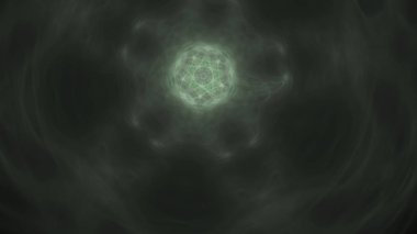 Fantezi kaotik renkli fraktal desen. Soyut Fraktal şekiller. 3D render resimde arka plan veya duvar kağıdı.