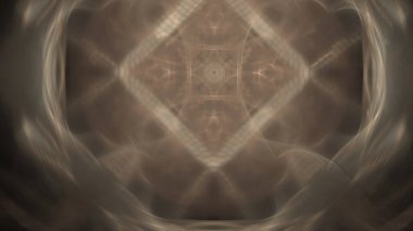 Fantezi kaotik renkli fraktal desen. Soyut Fraktal şekiller. 3D render resimde arka plan veya duvar kağıdı.