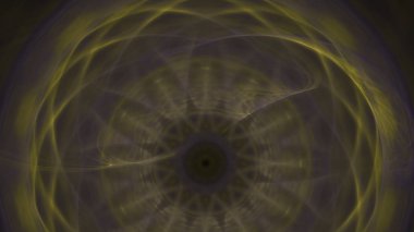 Fantezi kaotik renkli fraktal desen. Soyut Fraktal şekiller. 3D render resimde arka plan veya duvar kağıdı.