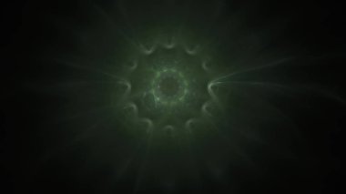 Fantezi kaotik renkli fraktal desen. Soyut Fraktal şekiller. 3D render resimde arka plan veya duvar kağıdı.