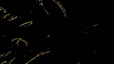 Fantezi kaotik renkli fraktal desen. Soyut Fraktal şekiller. 3D render resimde arka plan veya duvar kağıdı.