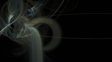 Fantezi kaotik renkli fraktal desen. Soyut Fraktal şekiller. 3D render resimde arka plan veya duvar kağıdı.