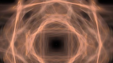 Fantezi kaotik renkli fraktal desen. Soyut Fraktal şekiller. 3D render resimde arka plan veya duvar kağıdı.