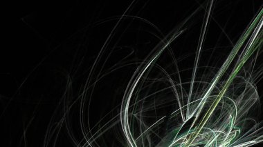 Fantezi kaotik renkli fraktal desen. Soyut Fraktal şekiller. 3D render resimde arka plan veya duvar kağıdı.