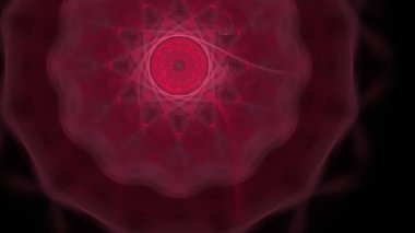 Fantezi kaotik renkli fraktal desen. Soyut Fraktal şekiller. 3D render resimde arka plan veya duvar kağıdı.