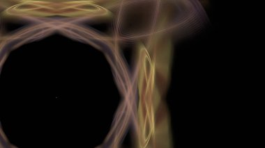 Fantezi kaotik renkli fraktal desen. Soyut Fraktal şekiller. 3D render resimde arka plan veya duvar kağıdı.