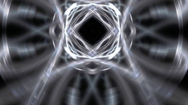 Fantezi kaotik renkli fraktal desen. Soyut Fraktal şekiller. 3D render resimde arka plan veya duvar kağıdı.