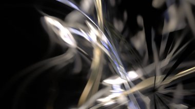 Fantezi kaotik renkli fraktal desen. Soyut Fraktal şekiller. 3D render resimde arka plan veya duvar kağıdı.