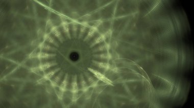 Fantezi kaotik renkli fraktal desen. Soyut Fraktal şekiller. 3D render resimde arka plan veya duvar kağıdı.