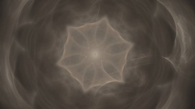 Fantezi kaotik renkli fraktal desen. Soyut Fraktal şekiller. 3D render resimde arka plan veya duvar kağıdı.