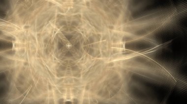 Fantezi kaotik renkli fraktal desen. Soyut Fraktal şekiller. 3D render resimde arka plan veya duvar kağıdı.