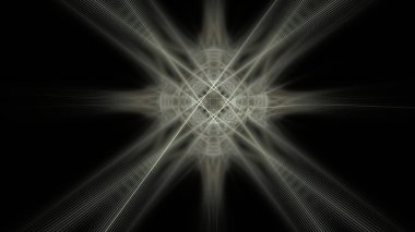 Fantezi kaotik renkli fraktal desen. Soyut Fraktal şekiller. 3D render resimde arka plan veya duvar kağıdı.