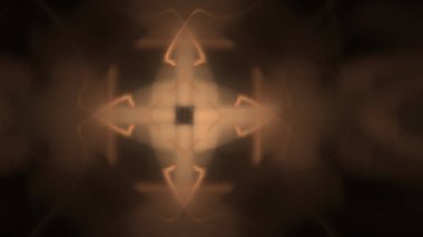 Fantezi kaotik renkli fraktal desen. Soyut Fraktal şekiller. 3D render resimde arka plan veya duvar kağıdı.