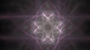 Fantezi kaotik renkli fraktal desen. Soyut Fraktal şekiller. 3D render resimde arka plan veya duvar kağıdı.