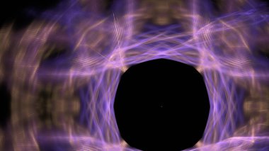 Fantezi kaotik renkli fraktal desen. Soyut Fraktal şekiller. 3D render resimde arka plan veya duvar kağıdı.