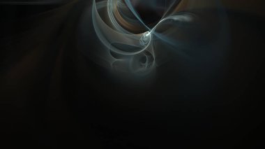 Fantezi kaotik renkli fraktal desen. Soyut Fraktal şekiller. 3D render resimde arka plan veya duvar kağıdı.