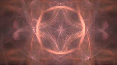 Fantezi kaotik renkli fraktal desen. Soyut Fraktal şekiller. 3D render resimde arka plan veya duvar kağıdı.