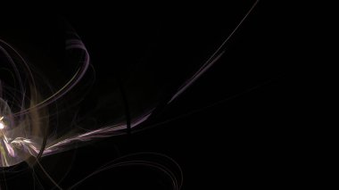 Fantezi kaotik renkli fraktal desen. Soyut Fraktal şekiller. 3D render resimde arka plan veya duvar kağıdı.