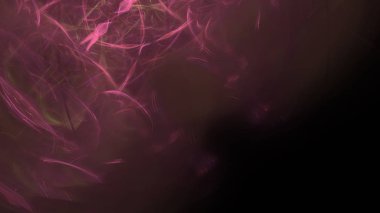 Fantezi kaotik renkli fraktal desen. Soyut Fraktal şekiller. 3D render resimde arka plan veya duvar kağıdı.