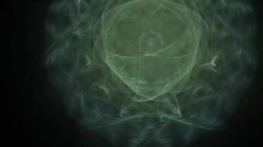 Fantezi kaotik renkli fraktal desen. Soyut Fraktal şekiller. 3D render resimde arka plan veya duvar kağıdı.