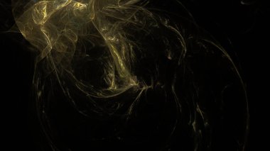 Fantezi kaotik renkli fraktal desen. Soyut Fraktal şekiller. 3D render resimde arka plan veya duvar kağıdı.