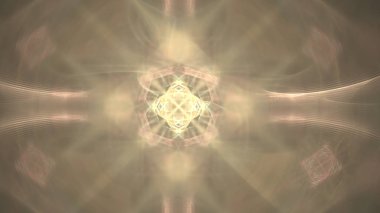 Fantezi kaotik renkli fraktal desen. Soyut Fraktal şekiller. 3D render resimde arka plan veya duvar kağıdı.