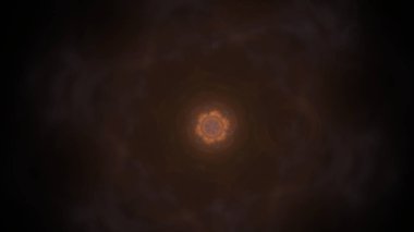 Fantezi kaotik renkli fraktal desen. Soyut Fraktal şekiller. 3D render resimde arka plan veya duvar kağıdı.