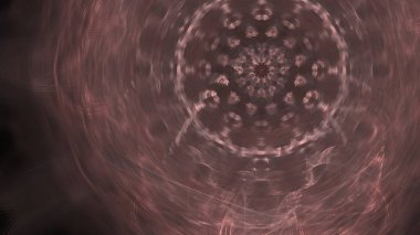 Fantezi kaotik renkli fraktal desen. Soyut Fraktal şekiller. 3D render resimde arka plan veya duvar kağıdı.