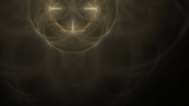 Fantezi kaotik renkli fraktal desen. Soyut Fraktal şekiller. 3D render resimde arka plan veya duvar kağıdı.