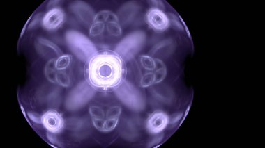 Fantezi kaotik renkli fraktal desen. Soyut Fraktal şekiller. 3D render resimde arka plan veya duvar kağıdı.