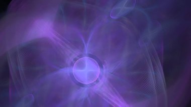 Fantezi kaotik renkli fraktal desen. Soyut Fraktal şekiller. 3D render resimde arka plan veya duvar kağıdı.