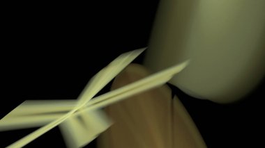 Fantezi kaotik renkli fraktal desen. Soyut Fraktal şekiller. 3D render resimde arka plan veya duvar kağıdı.