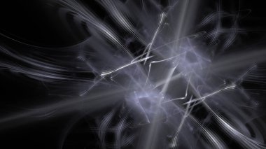 Fantezi kaotik renkli fraktal desen. Soyut Fraktal şekiller. 3D render resimde arka plan veya duvar kağıdı.