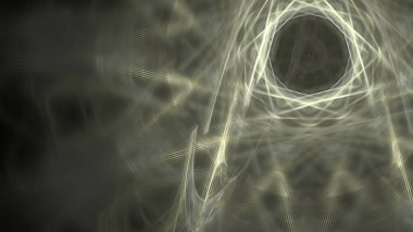 Fantezi kaotik renkli fraktal desen. Soyut Fraktal şekiller. 3D render resimde arka plan veya duvar kağıdı.