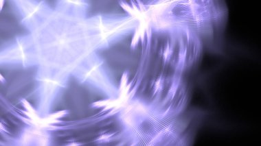 Fantezi kaotik renkli fraktal desen. Soyut Fraktal şekiller. 3D render resimde arka plan veya duvar kağıdı.