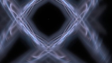 Fantezi kaotik renkli fraktal desen. Soyut Fraktal şekiller. 3D render resimde arka plan veya duvar kağıdı.