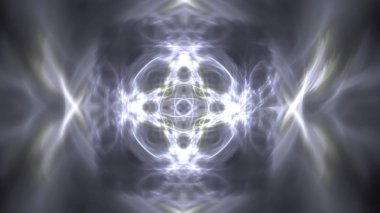 Fantezi kaotik renkli fraktal desen. Soyut Fraktal şekiller. 3D render resimde arka plan veya duvar kağıdı.