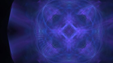 Fantezi kaotik renkli fraktal desen. Soyut Fraktal şekiller. 3D render resimde arka plan veya duvar kağıdı.