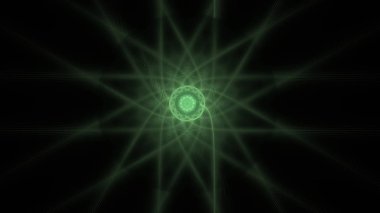 Fantezi kaotik renkli fraktal desen. Soyut Fraktal şekiller. 3D render resimde arka plan veya duvar kağıdı.